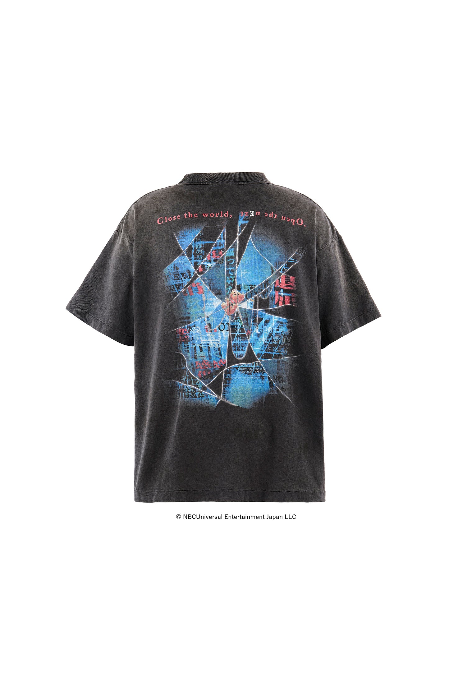 LAIN_SS T-SHIRT/NO HOPE/BLACK