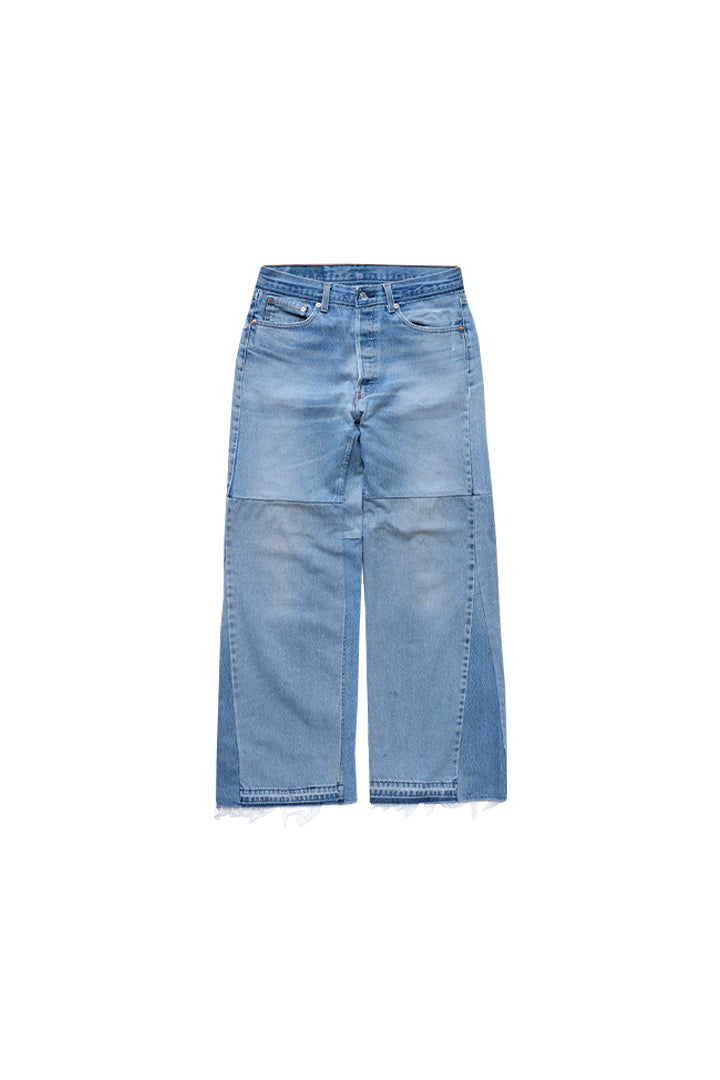 DENIM WIDW FLARE/BLUE