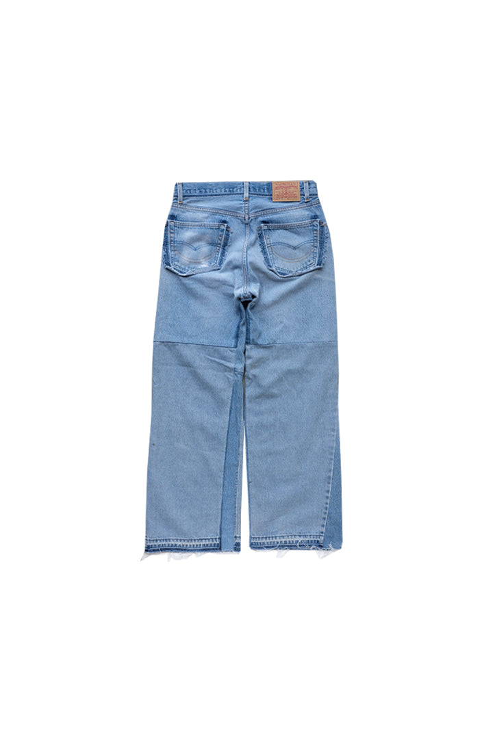 DENIM WIDW FLARE/BLUE