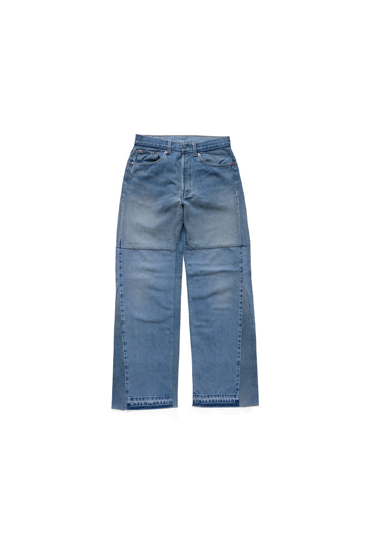 DENIM WIDW FLARE/BLUE
