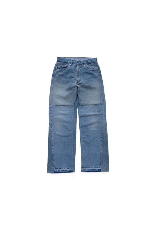 DENIM WIDW FLARE/BLUE