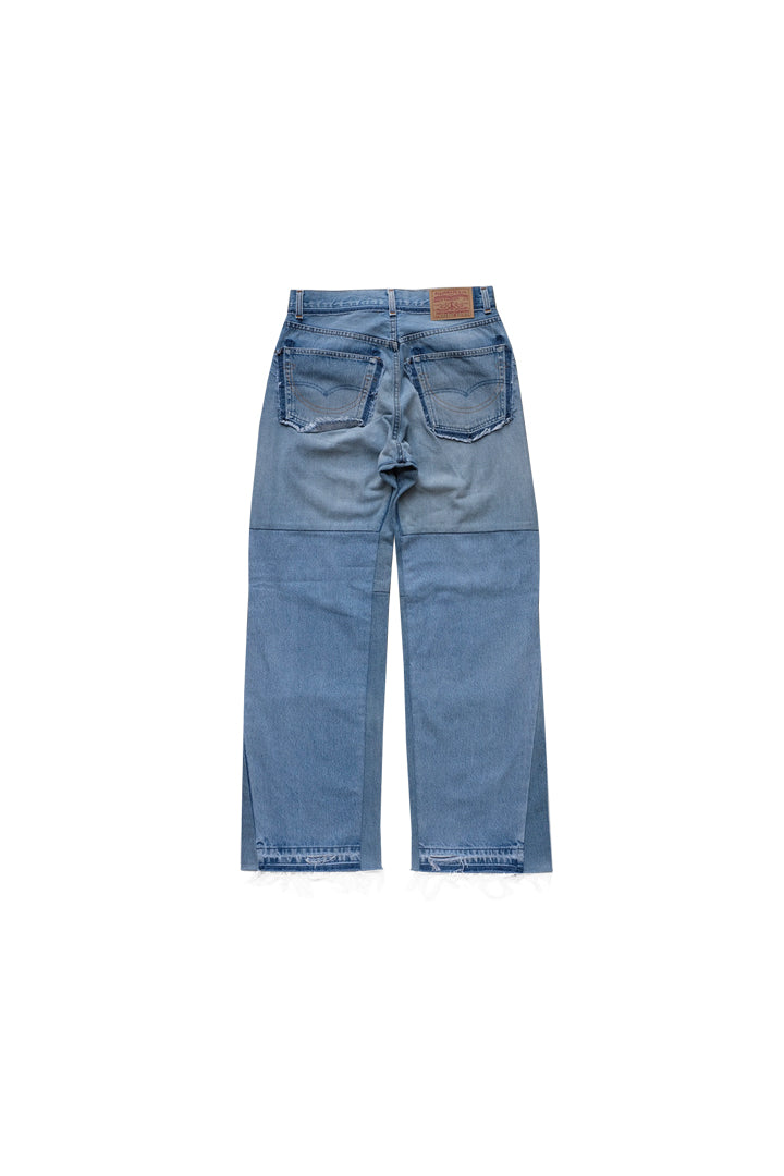 DENIM WIDW FLARE/BLUE