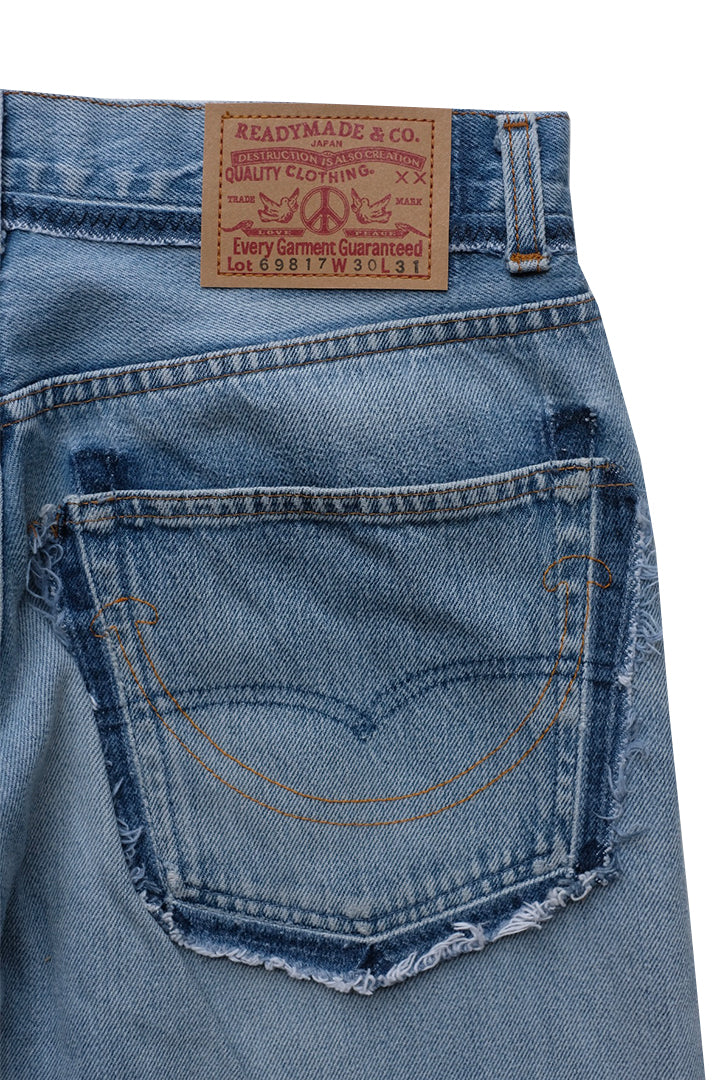 DENIM WIDW FLARE/BLUE
