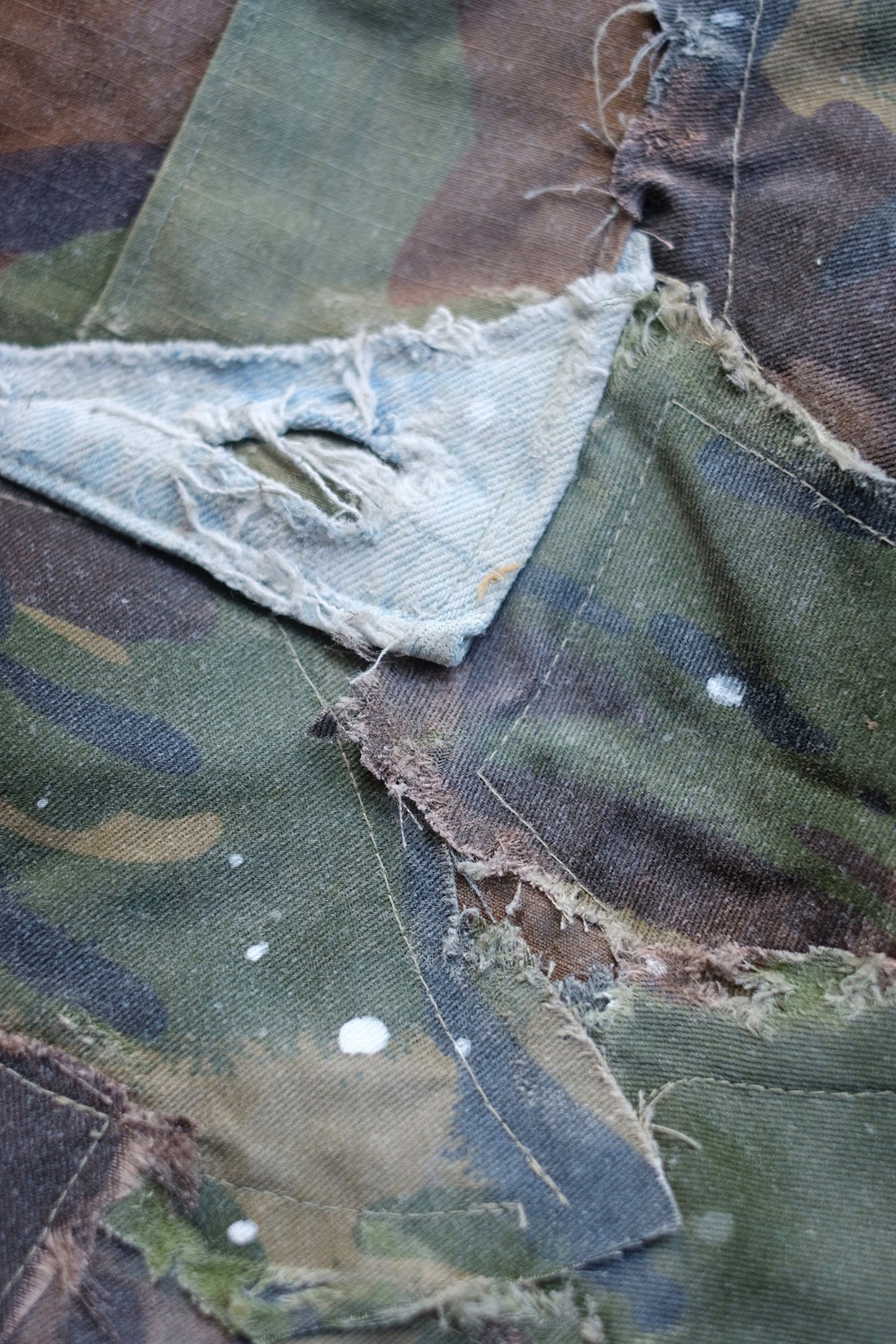 CAMO PATCHWORK DOCKING PANTS