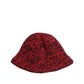 3D cross knit hat