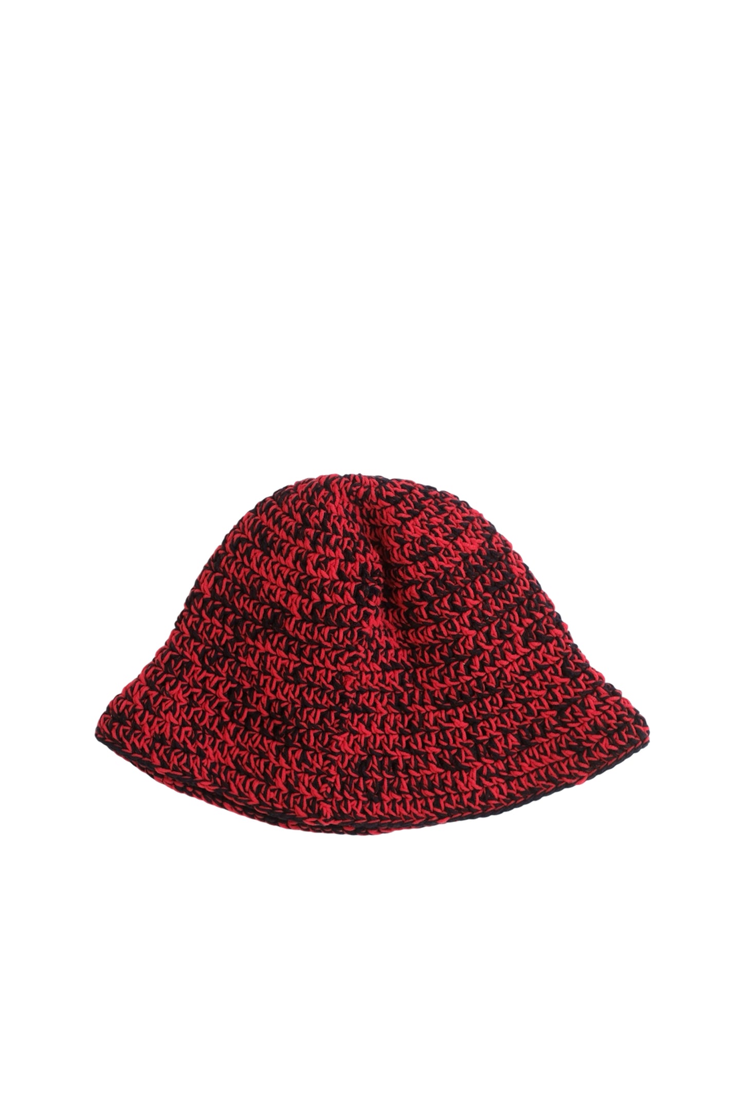 3D cross knit hat