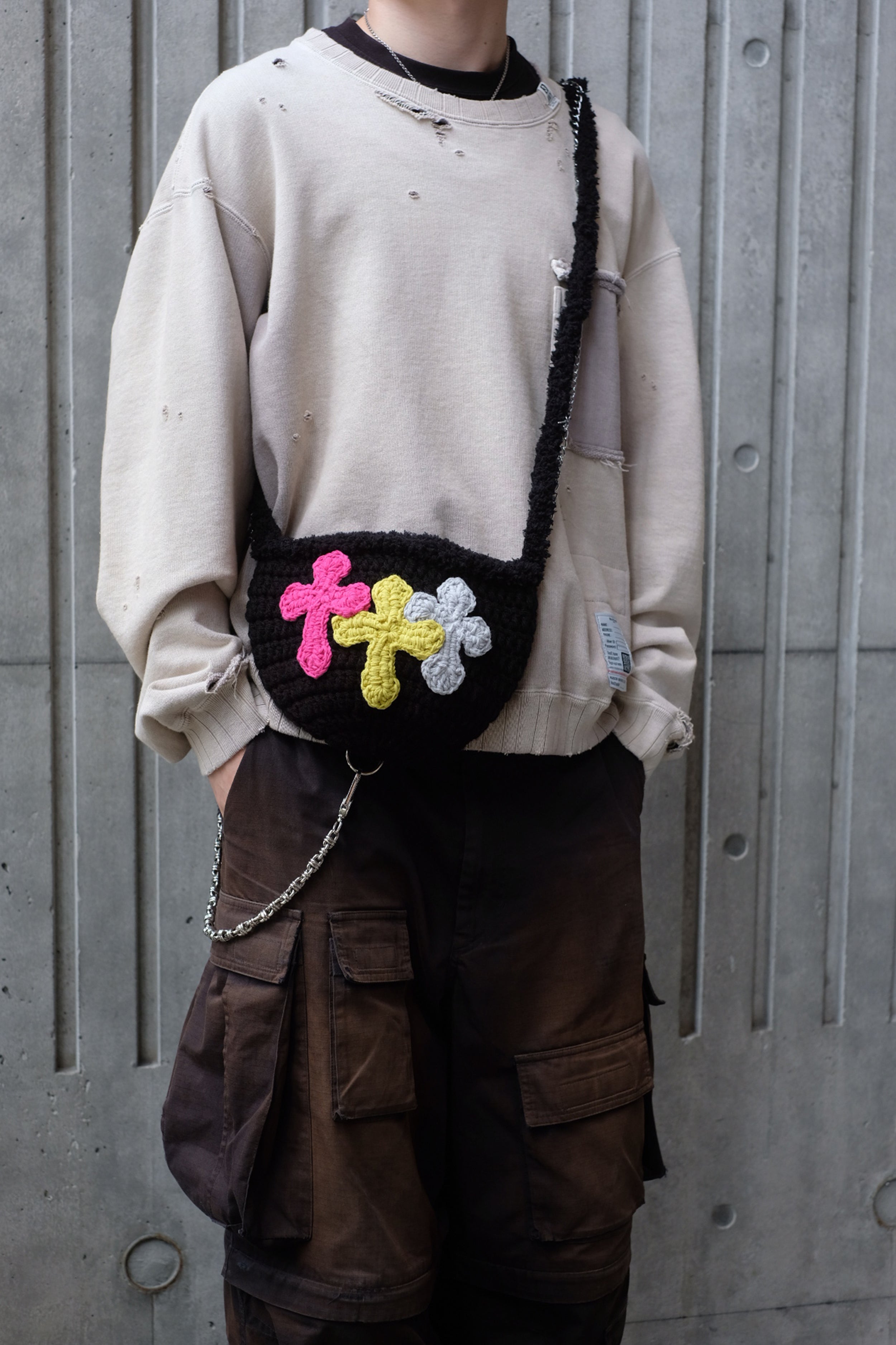 おさる　y.a.r.n. original shoulder bag Y.A.R.N. (ヤーン)/y.a.r.n. original shoulder bag│正規通販elephants