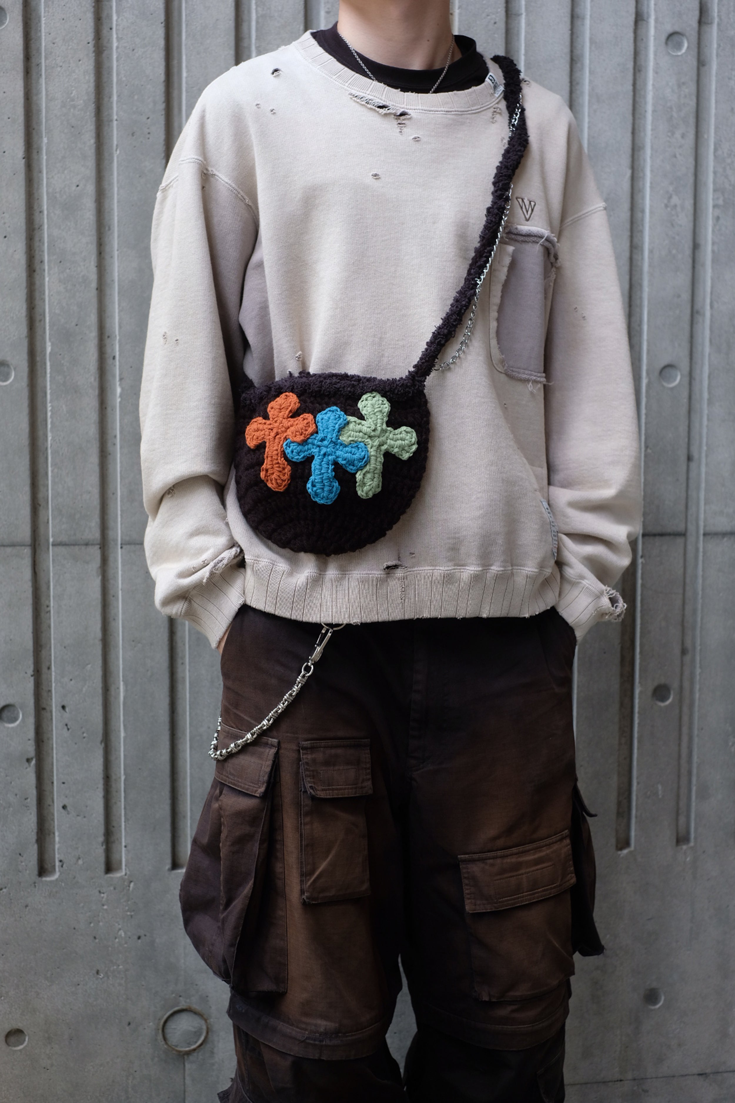 おさる　y.a.r.n. original shoulder bag Y.A.R.N. (ヤーン)/y.a.r.n. original shoulder bag│正規通販elephants