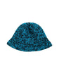 3D cross knit hat