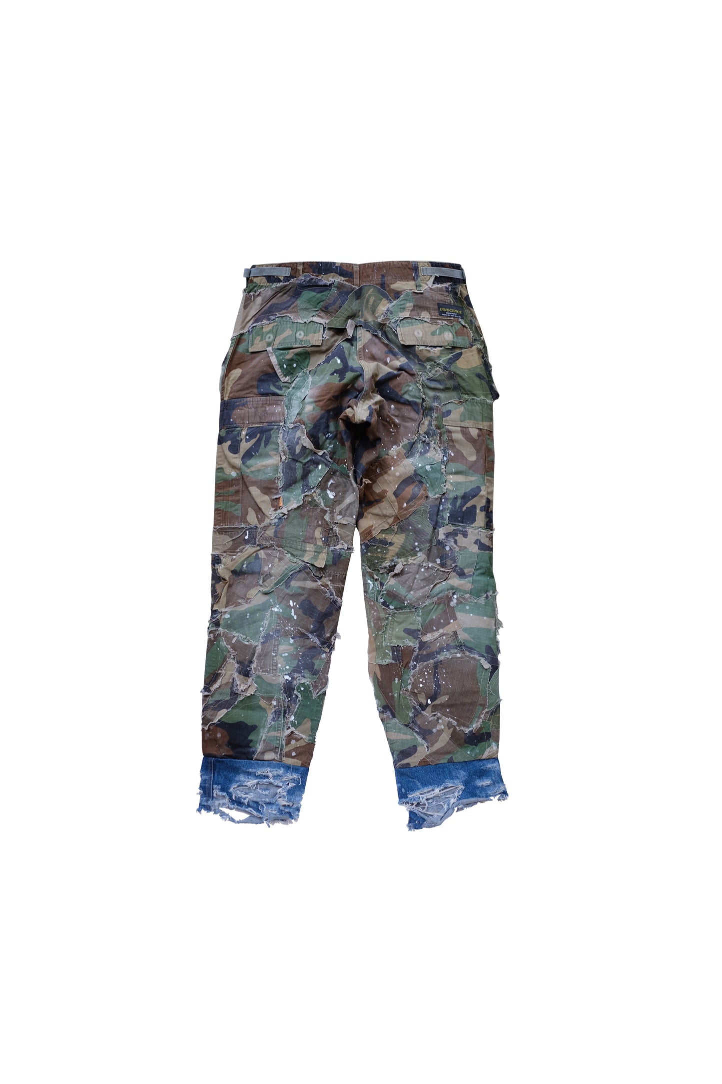 CAMO PATCHWORK DOCKING PANTS