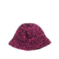 3D cross knit hat