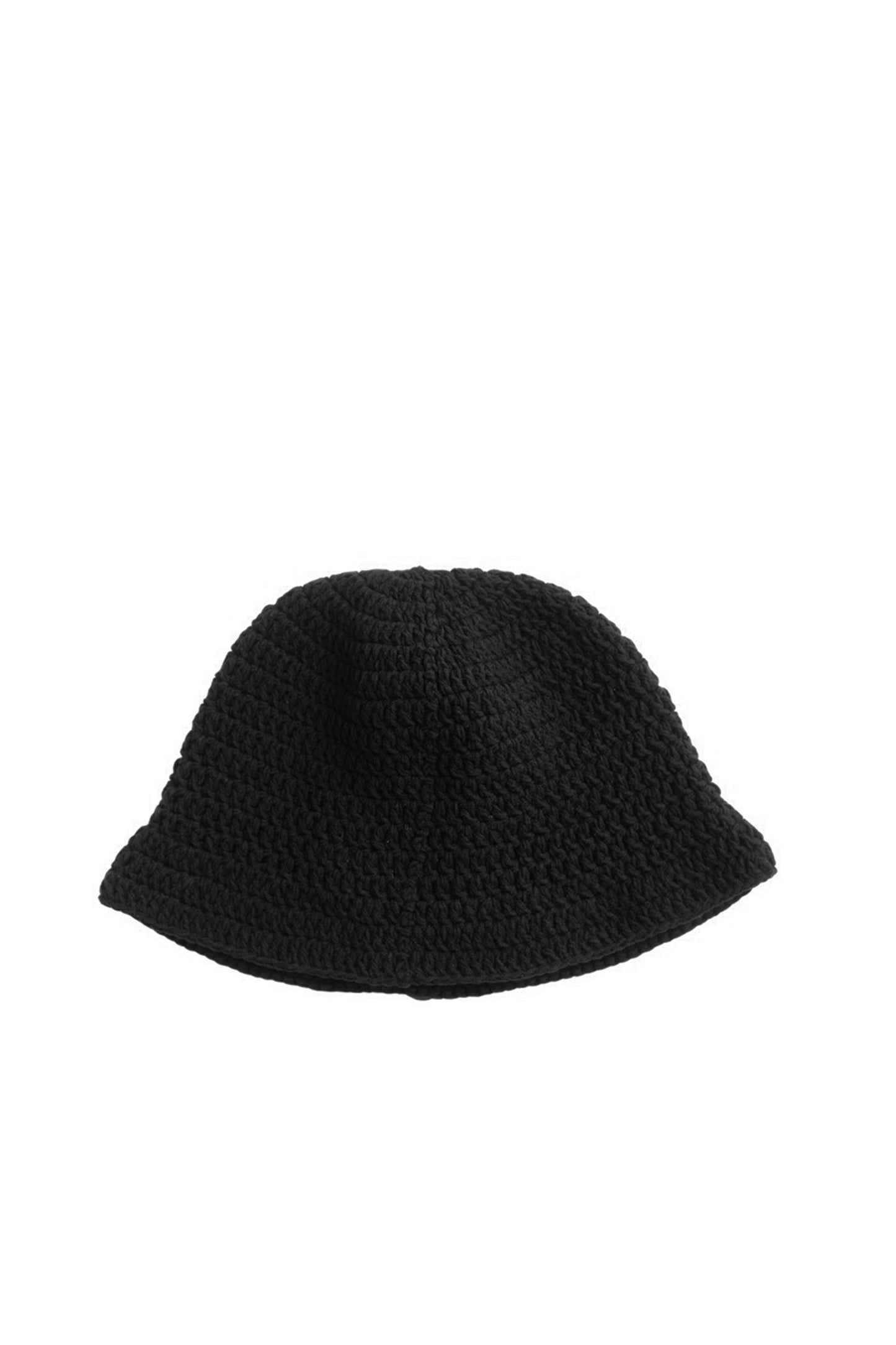 3D cross knit hat