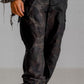 CAMO BLACK WAX PANTS