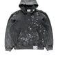 EMBELLISHED BLEACHED HOODIE