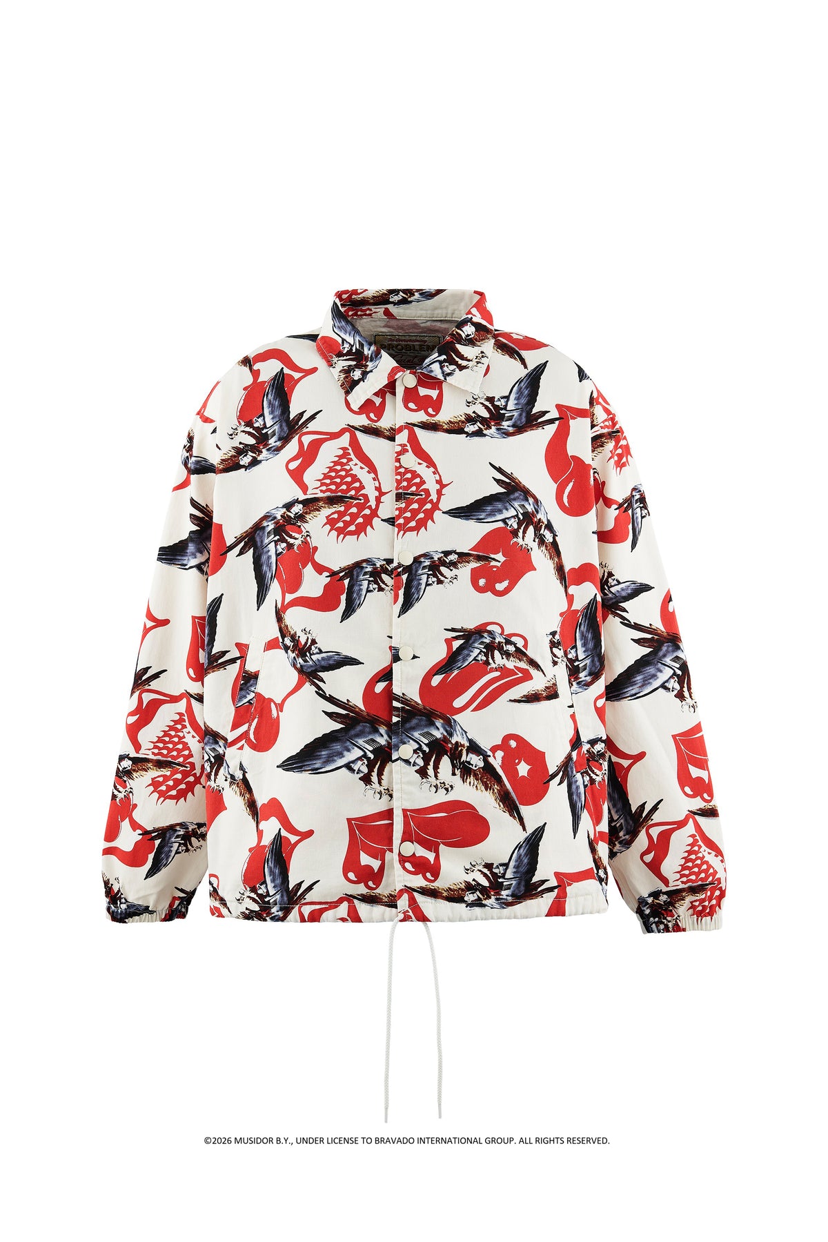 TRS_COTTON JACKET/EAGLE/WHITE