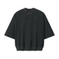 "BASEBALL" CUT SLEEVE SWEATSHIRT