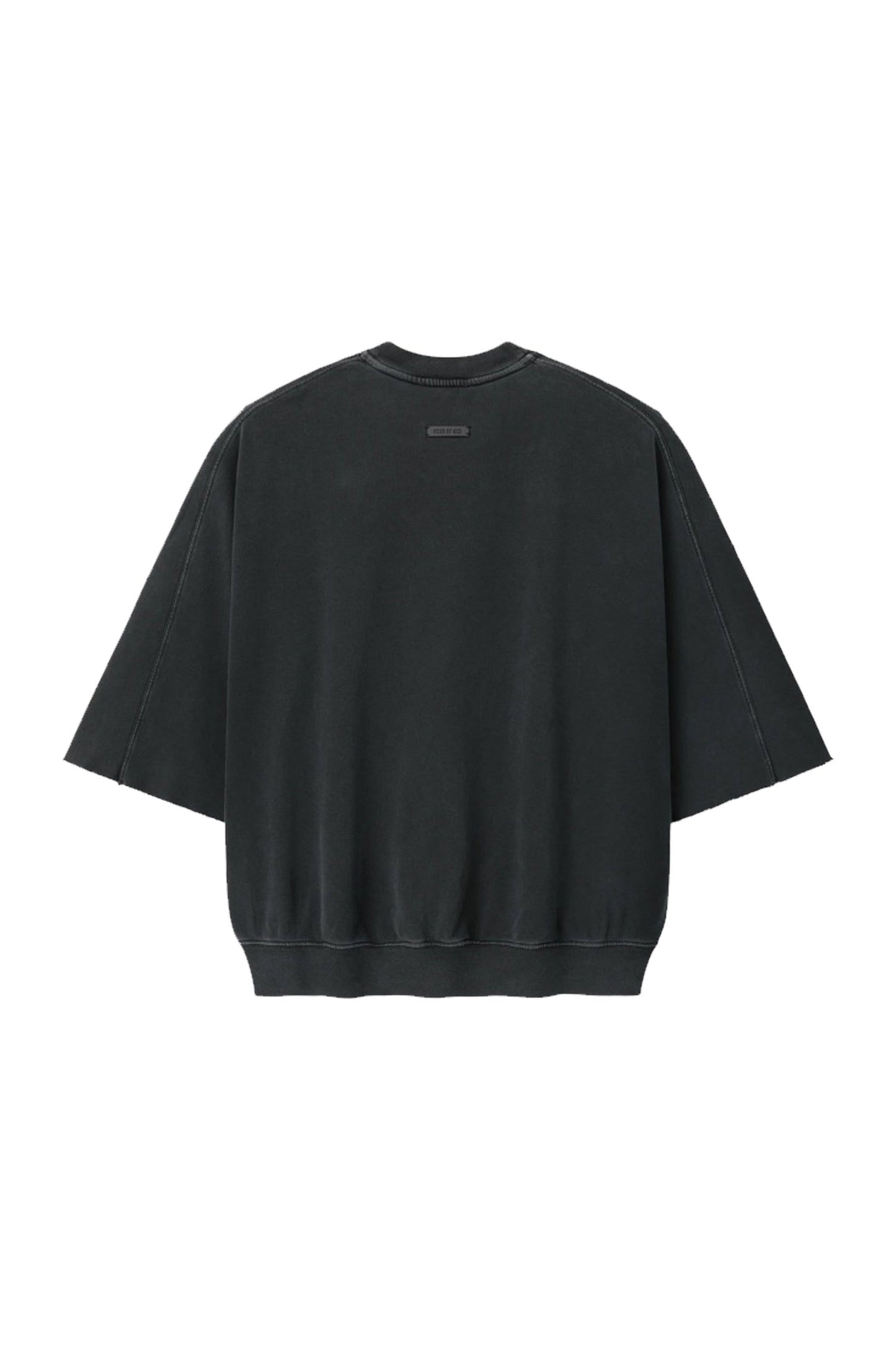 "BASEBALL" CUT SLEEVE SWEATSHIRT