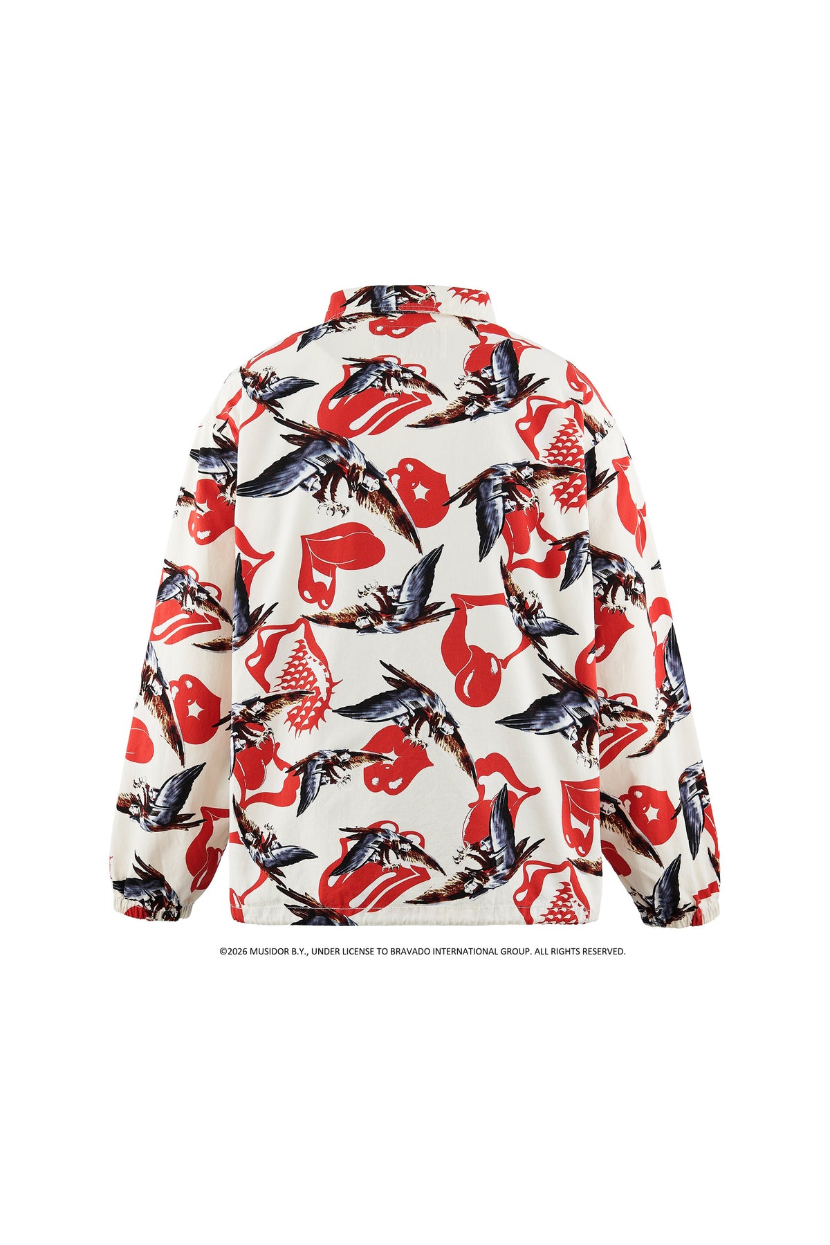 TRS_COTTON JACKET/EAGLE/WHITE