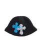 3D cross knit hat