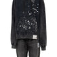 EMBELLISHED BLEACHED HOODIE
