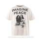 JL_SS T-SHIRT/IMAGINE PEACE