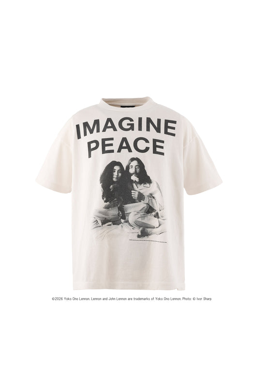 JL_SS T-SHIRT/IMAGINE PEACE