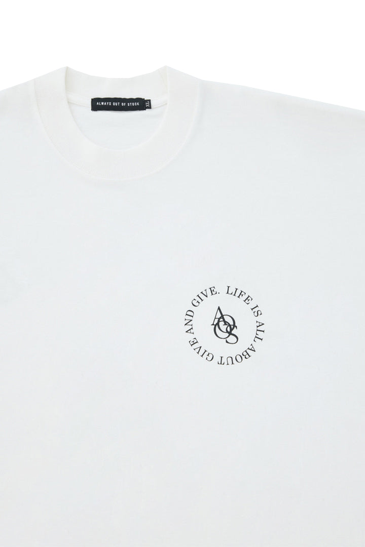 LIFE IS G&G DROP SHOULDER S/S TEE