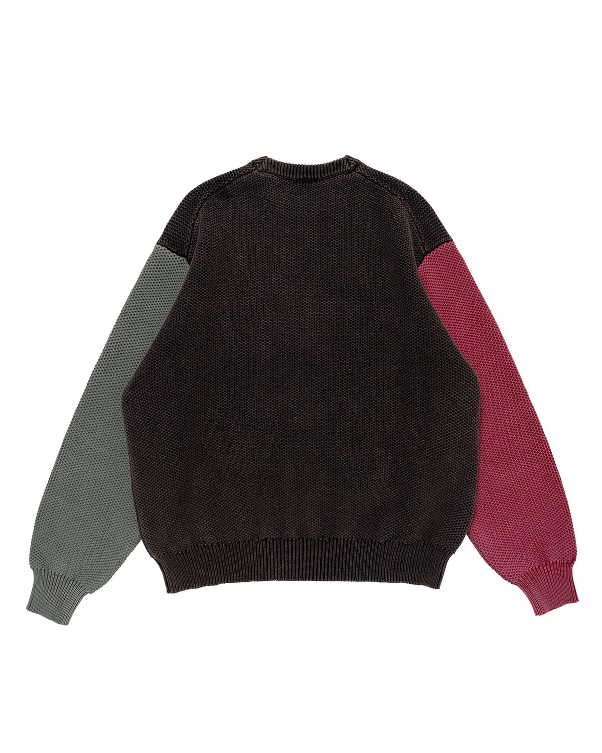WAFFLE KNIT CREW