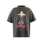 SS T-SHIRT/LOVE CICULATION/BLACK