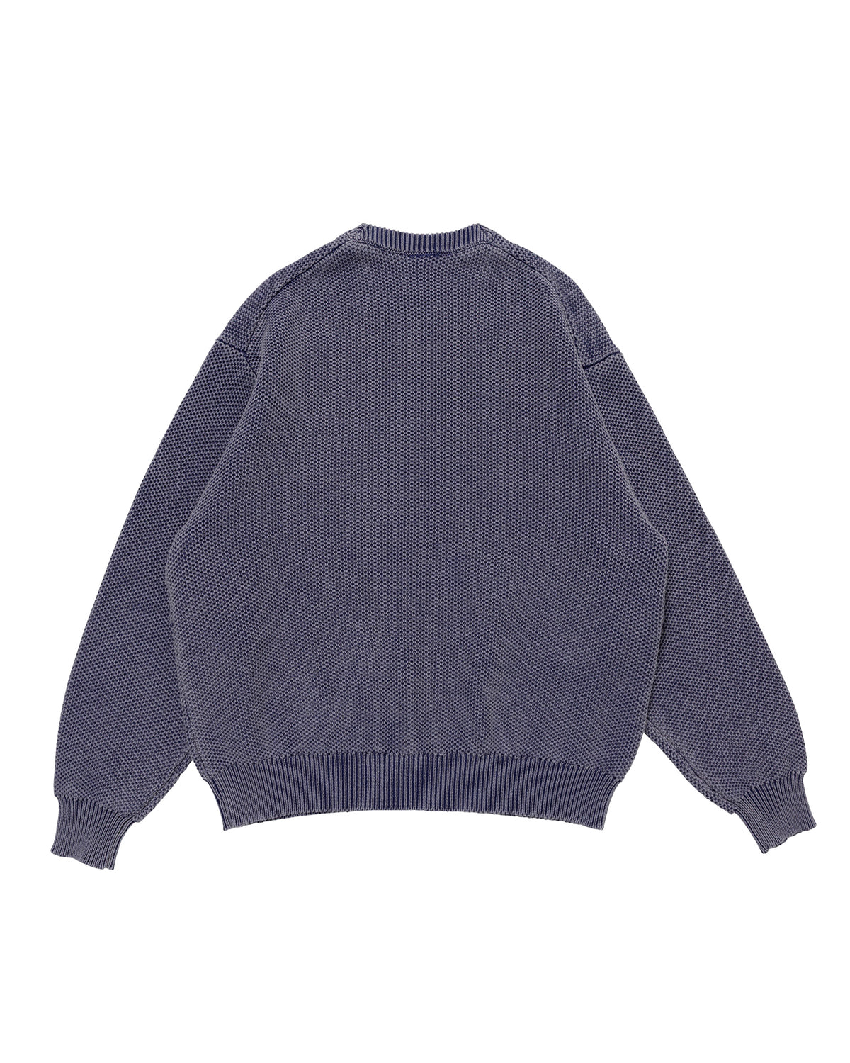 WAFFLE KNIT CREW