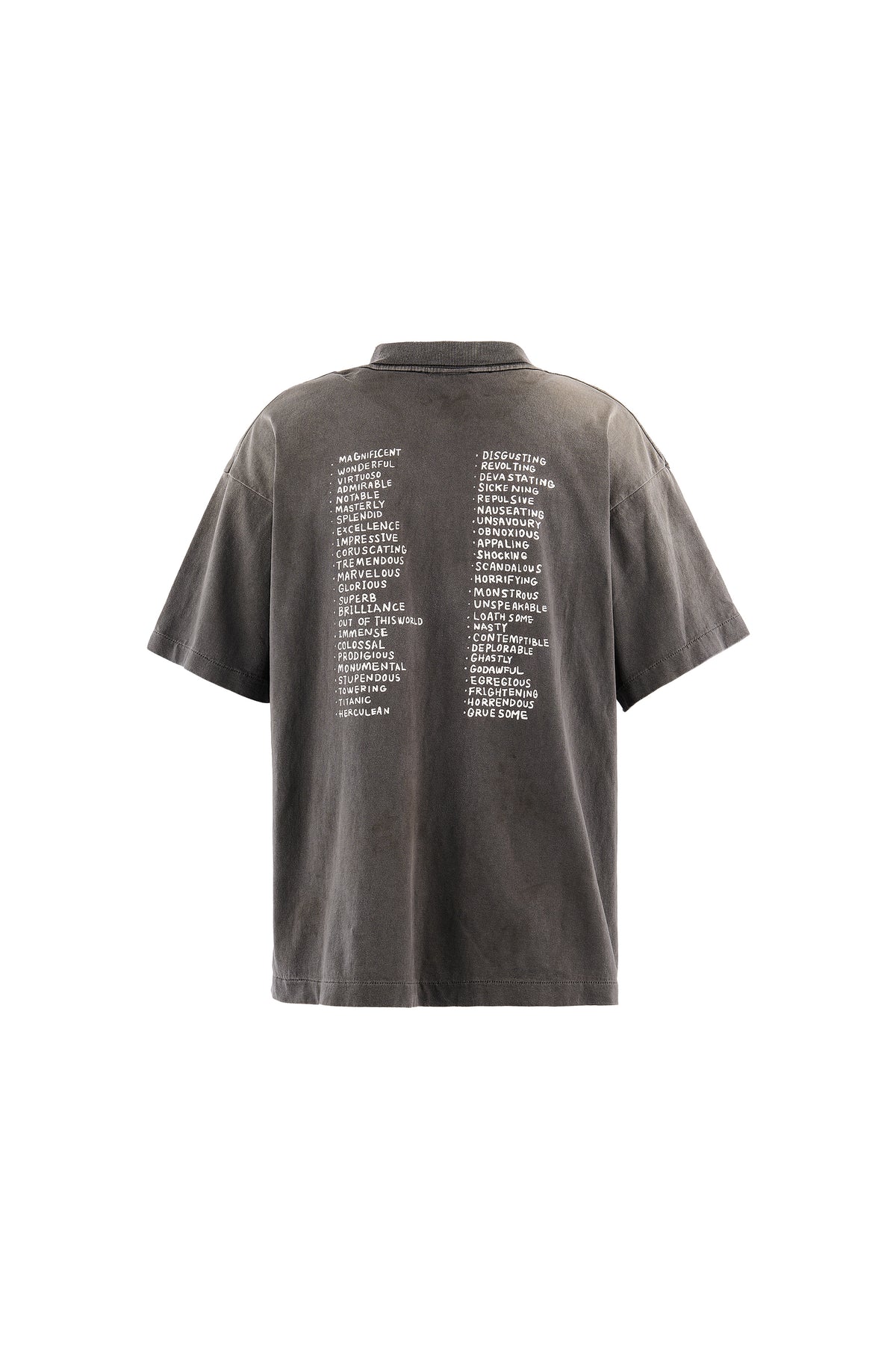 SS T-SHIRT/LIVING/BLACK