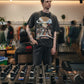 SS T-SHIRT/LIVING/BLACK