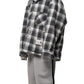 HOODED CHECK SHIRT