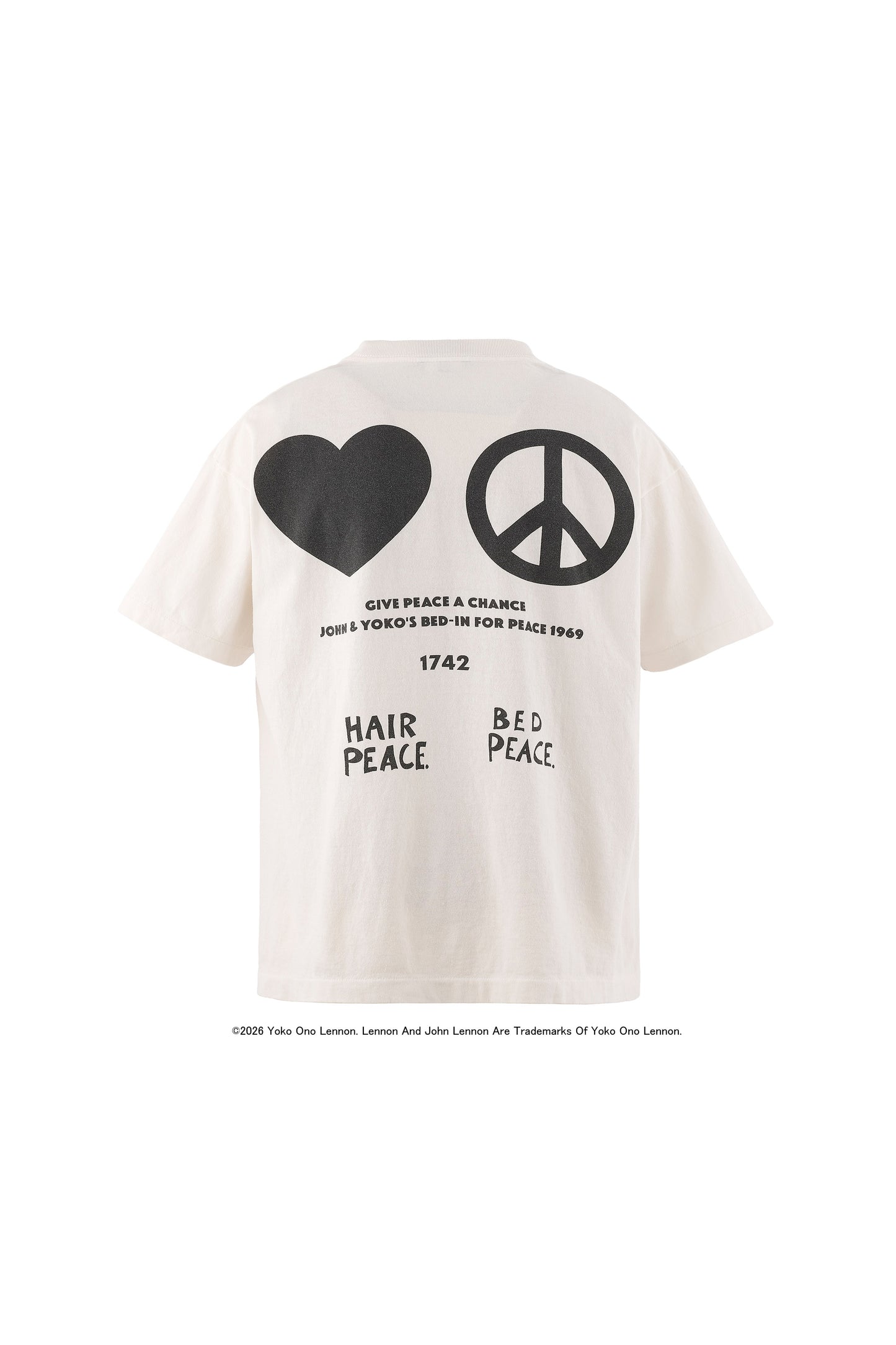 JL_SS T-SHIRT/IMAGINE PEACE
