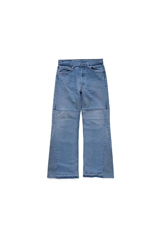 DENIM WIDW FLARE/BLUE
