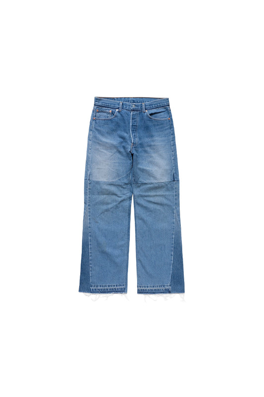 DENIM WIDW FLARE/BLUE