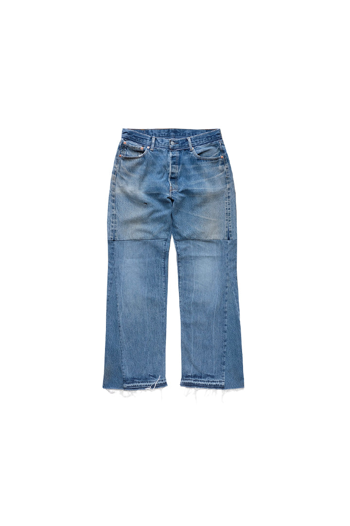 DENIM WIDW FLARE/BLUE