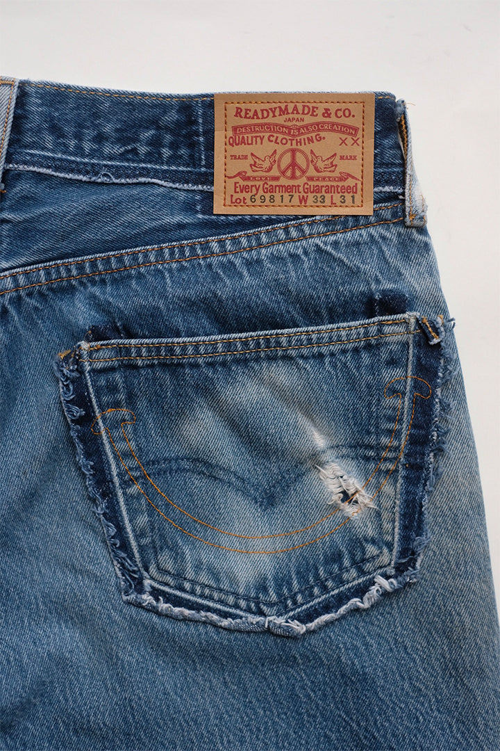 DENIM WIDW FLARE/BLUE
