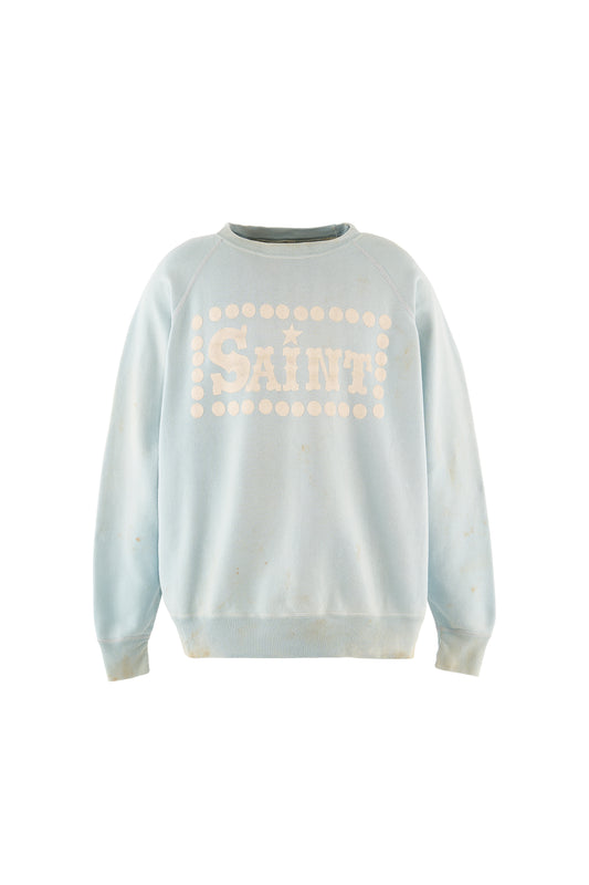 RAGLAN CRW N SWEAT/SAINT/SAXBLUE