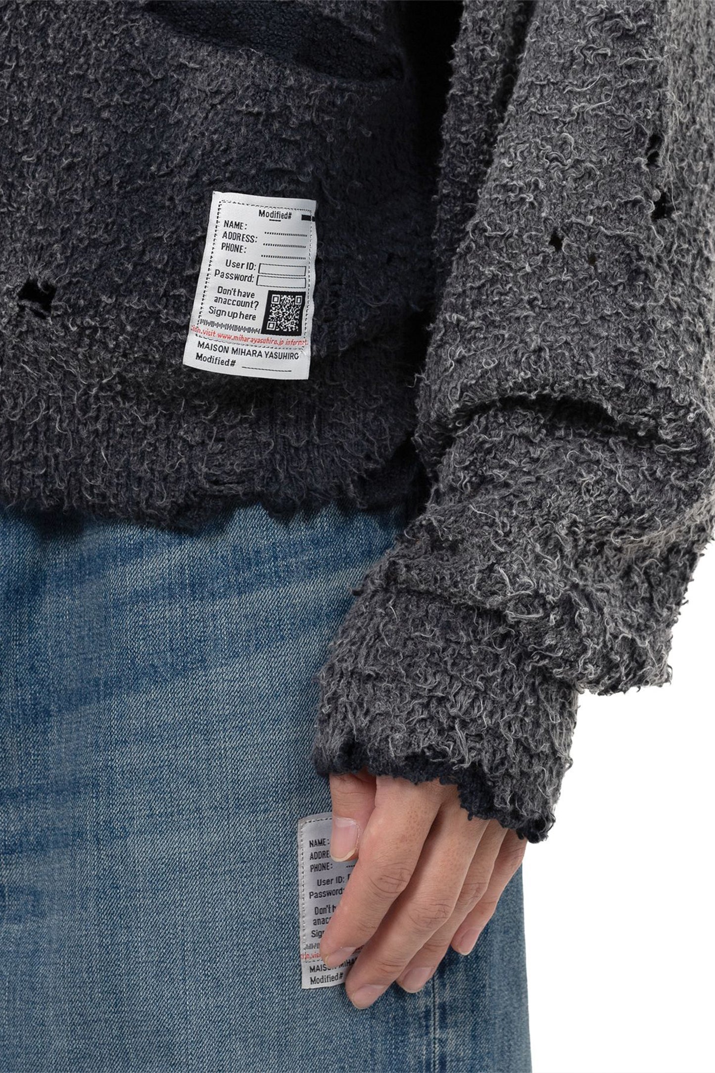 SUN FADED KNIT CARDIGAN