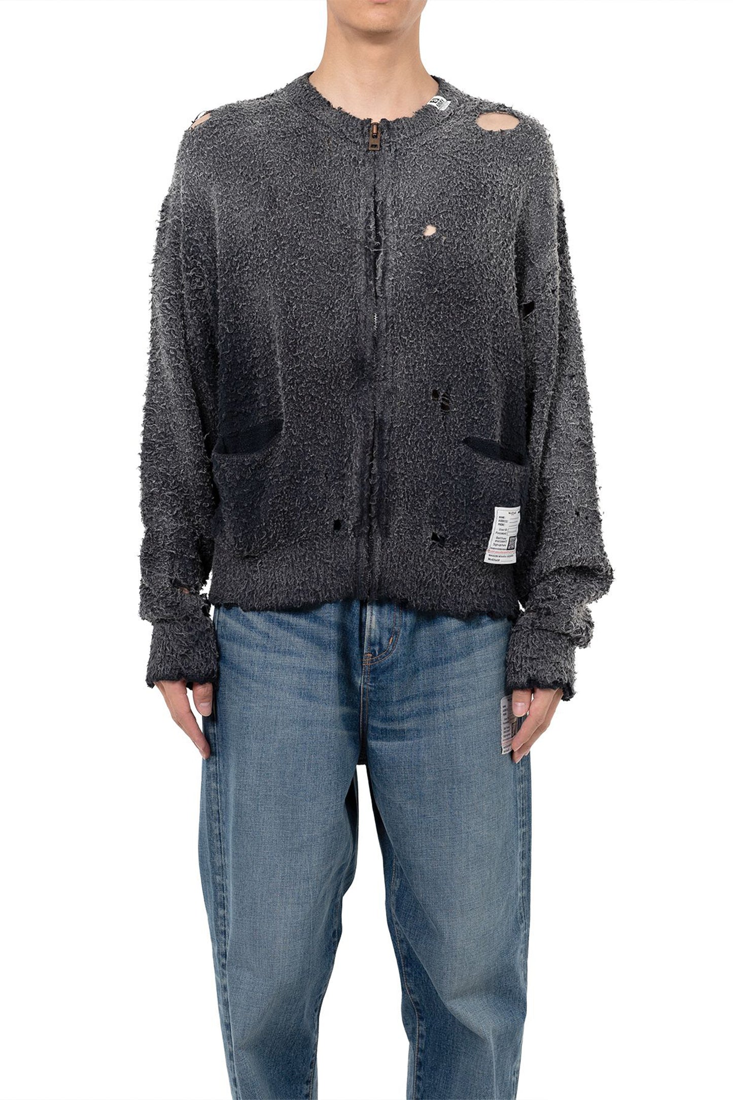 SUN FADED KNIT CARDIGAN