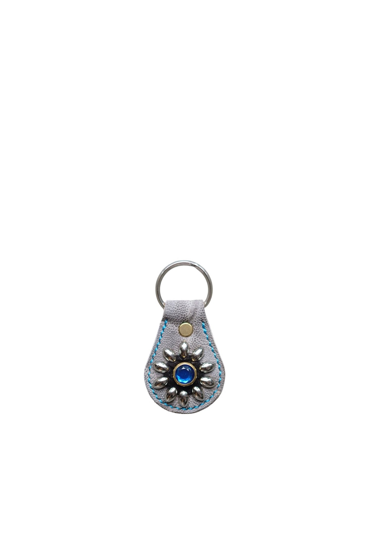 Key Ring/elephant & hippo leather