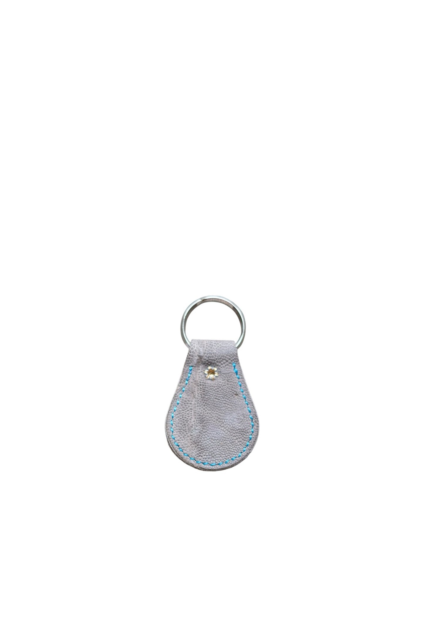 Key Ring/elephant & hippo leather