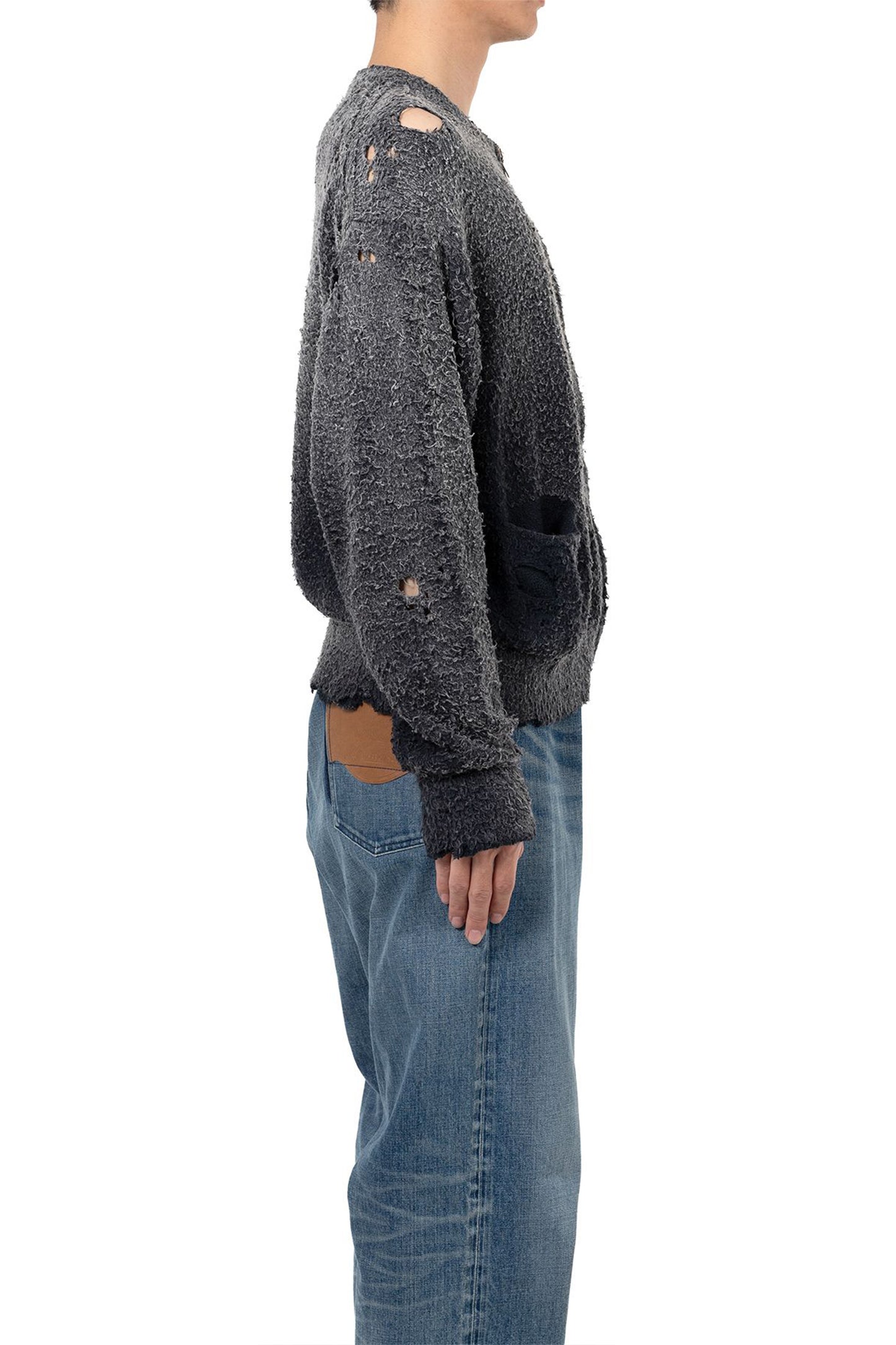 SUN FADED KNIT CARDIGAN