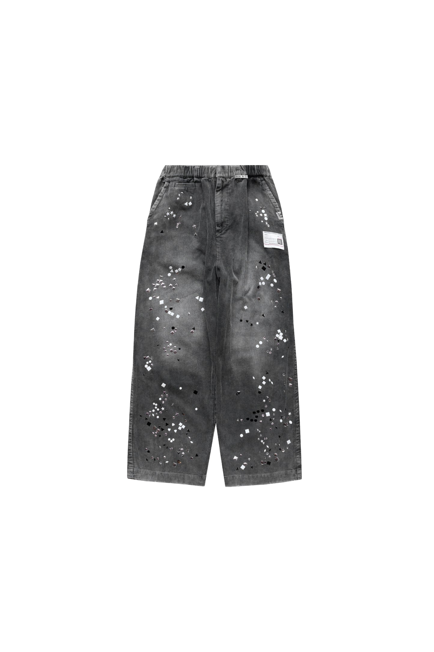 EMBELLISHED CORDUROY TROUSERS
