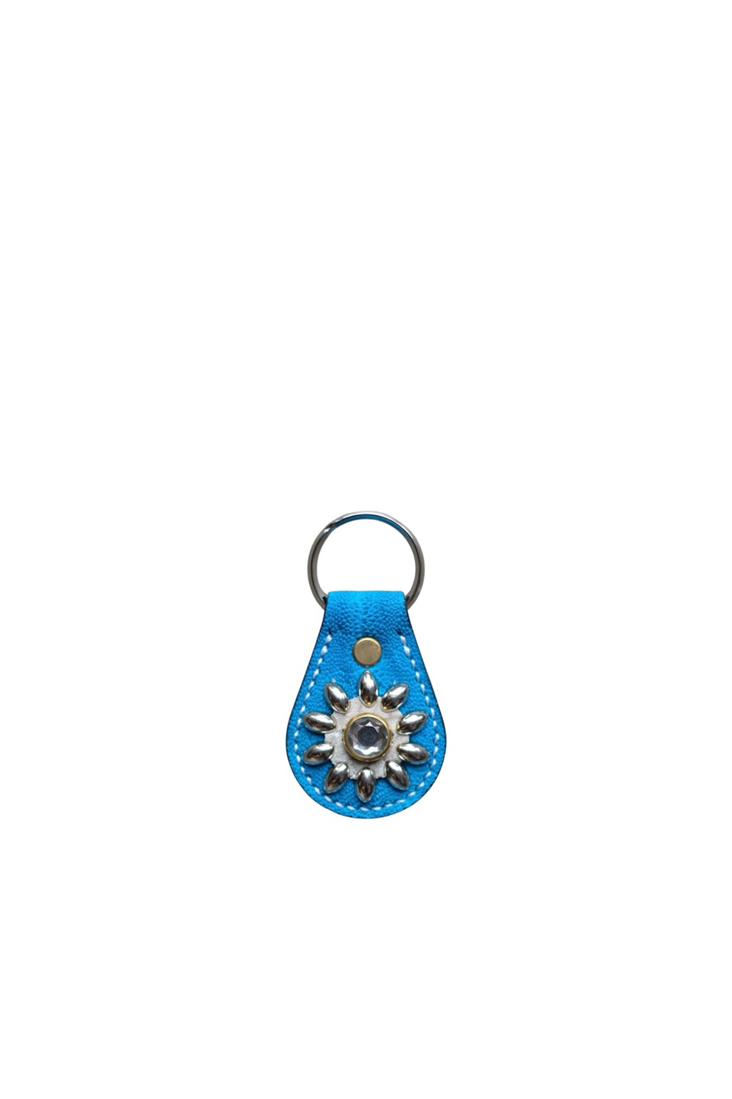 Key Ring/elephant & hippo leather
