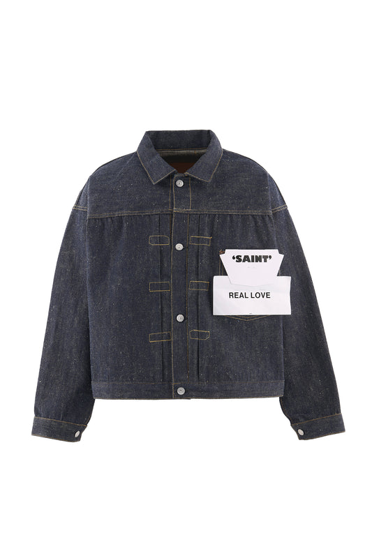 BBJ_DENIM JACKET/REGID/BLUE