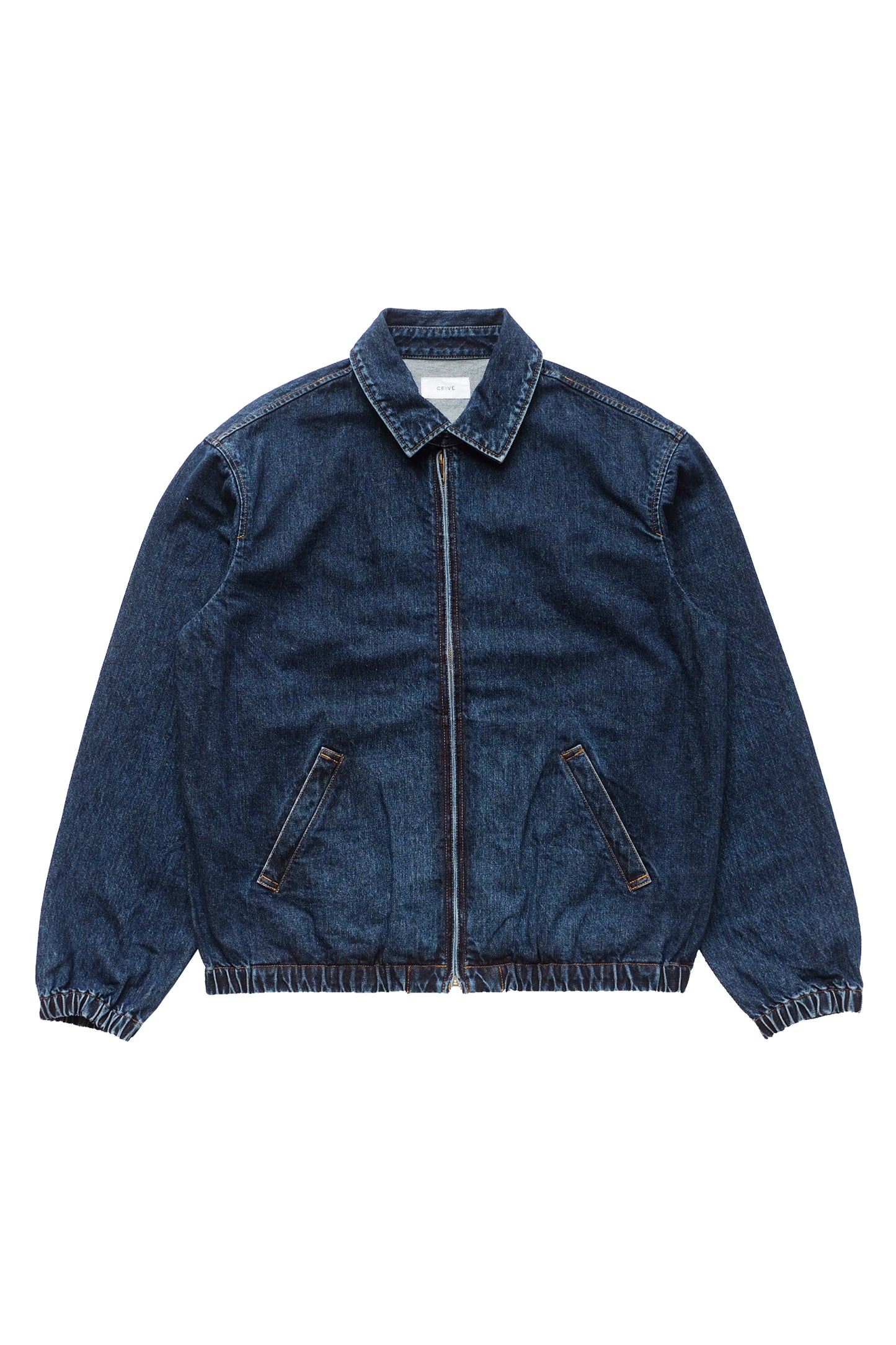 DENIM HARRINGTON JACKET