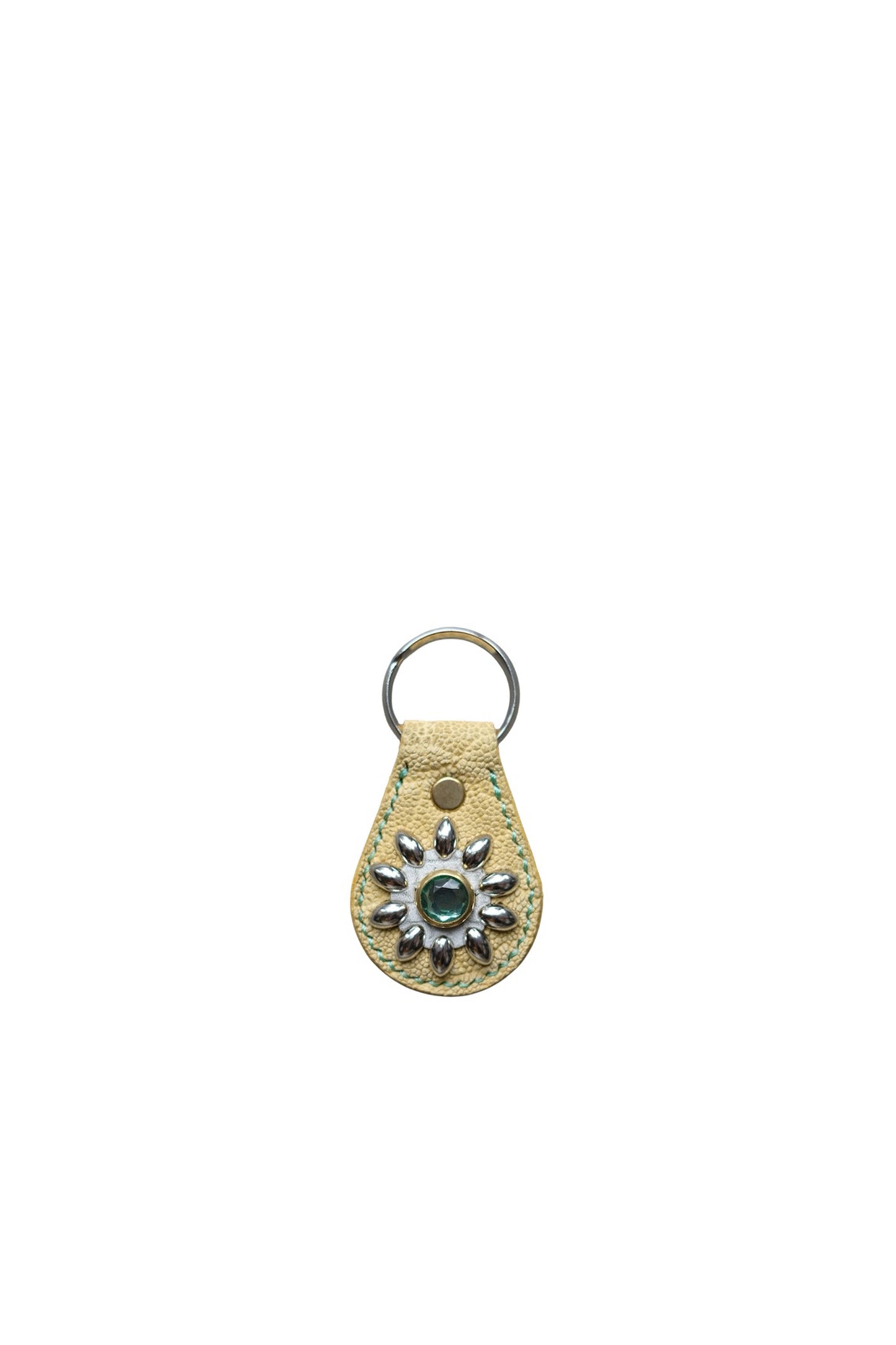 Key Ring/elephant & hippo leather