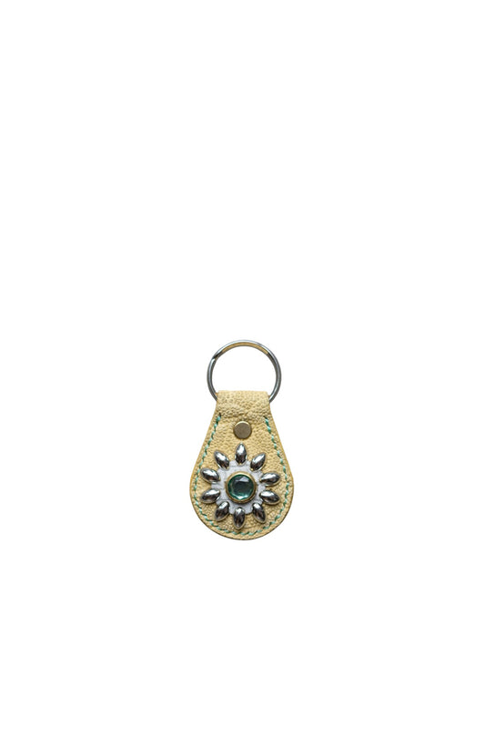 Key Ring/elephant & hippo leather